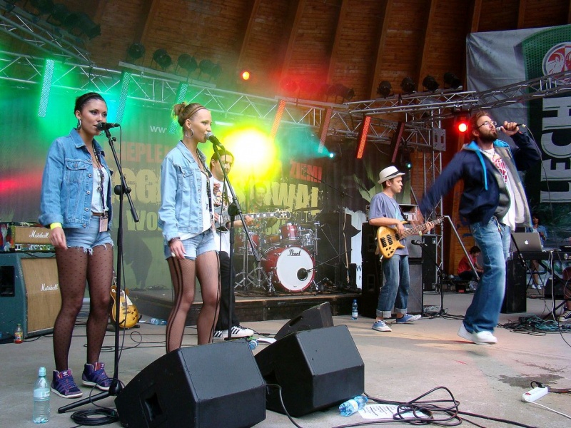 Zdjęcie w galerii na portalu naszwodzislaw.com: Ochy i achy nad festiwalem wiadomości z regionu