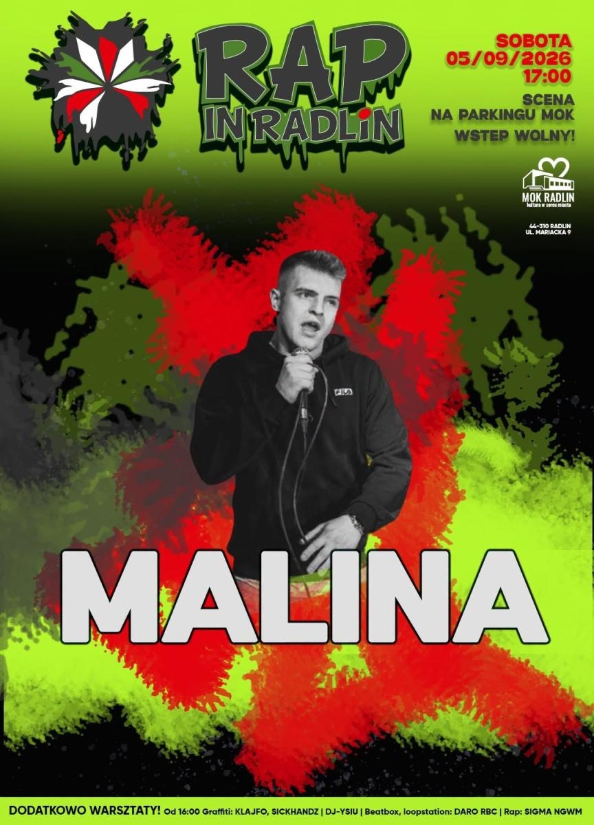 Zdjęcie w galerii na portalu naszwodzislaw.com: RAP IN RADLIN 2026 nabiera tempa. Kolejni artyści dołączają do line-upu wiadomości z regionu