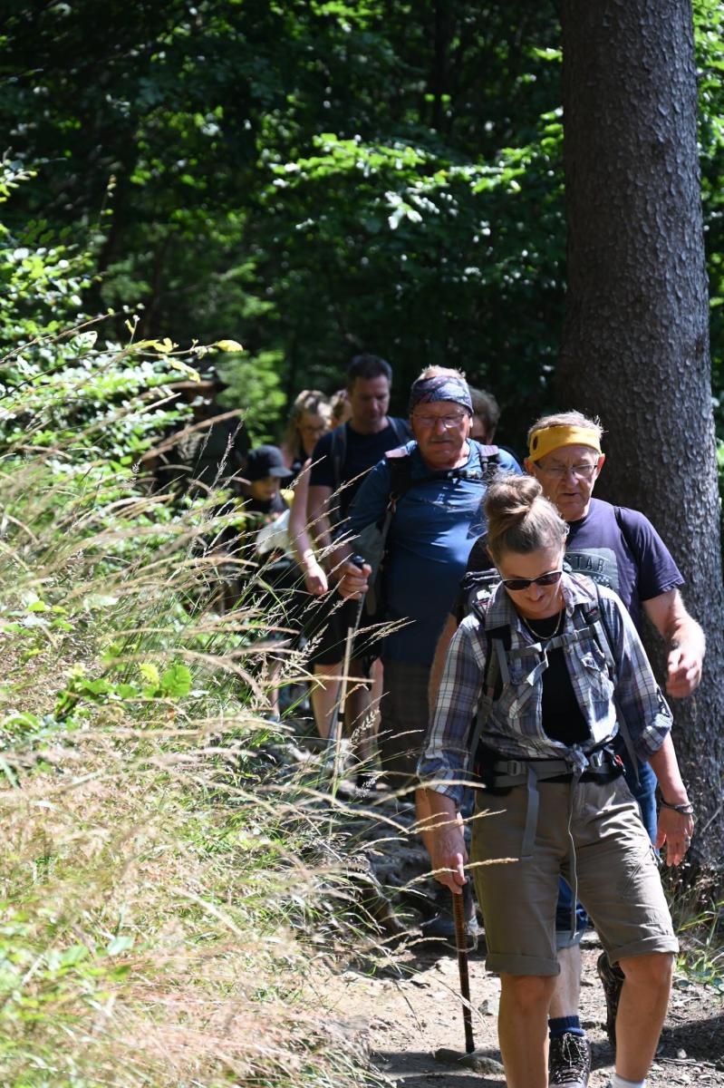 Zdjęcie w galerii na portalu naszwodzislaw.com: Beskidzkie widoki, czeskie szlaki i aktywny wypoczynek. Sobotnie wycieczki przyciągają mieszkańców wiadomości z regionu