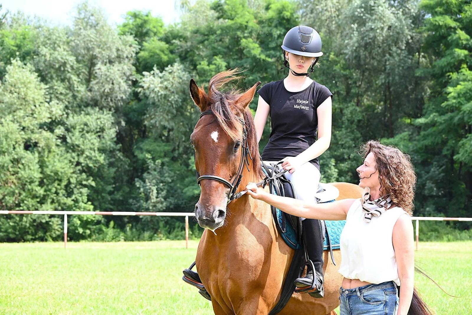 Zdjęcie w galerii na portalu naszwodzislaw.com: Nie tylko piękne, ale i niezwykle utalentowane. Konie oczarowały widzów w Krostoszowicach [FOTO] wiadomości z regionu