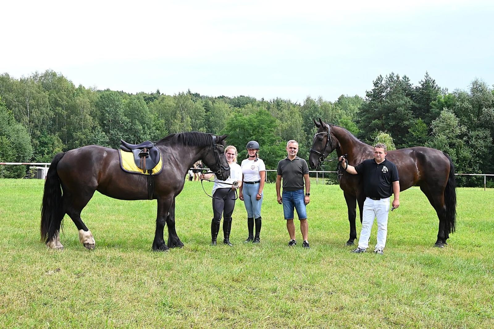 Zdjęcie w galerii na portalu naszwodzislaw.com: Nie tylko piękne, ale i niezwykle utalentowane. Konie oczarowały widzów w Krostoszowicach [FOTO] wiadomości z regionu