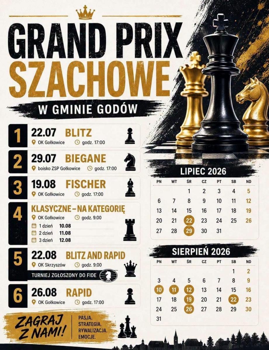 Zdjęcie w galerii na portalu naszwodzislaw.com: Szachowe emocje w Gminie Godów. Ruszyło Wakacyjne Grand Prix wiadomości z regionu