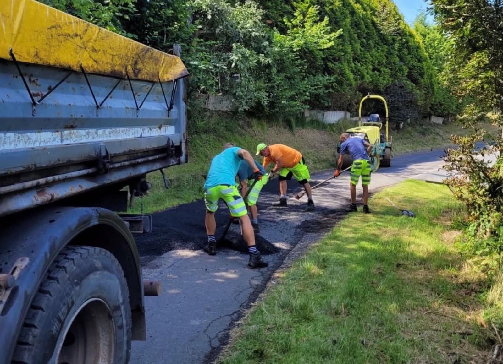 Zdjęcie w galerii na portalu naszwodzislaw.com: Wilchwy z kolejnymi inwestycjami drogowymi. Remonty trwają, ruszyła długo wyczekiwana przebudowa wiadomości z regionu