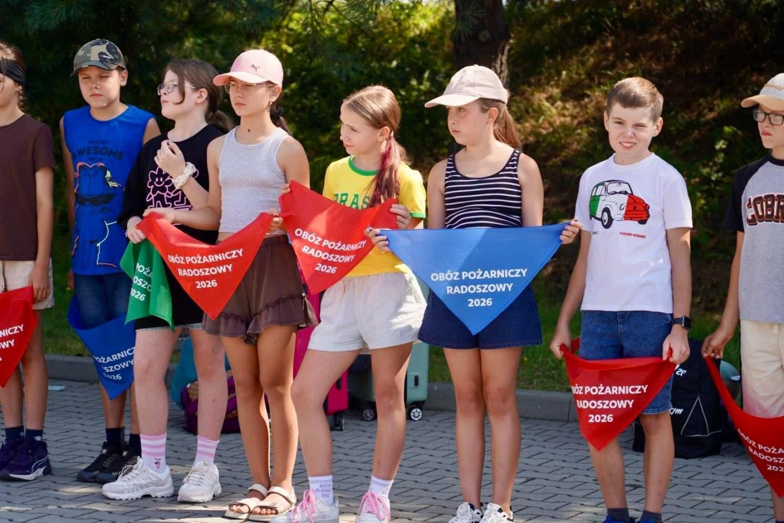 Zdjęcie w galerii na portalu naszwodzislaw.com: Młodzi strażacy rozpoczęli wyjątkową przygodę. Pierwszy obóz pożarniczy w Rydułtowach wiadomości z regionu