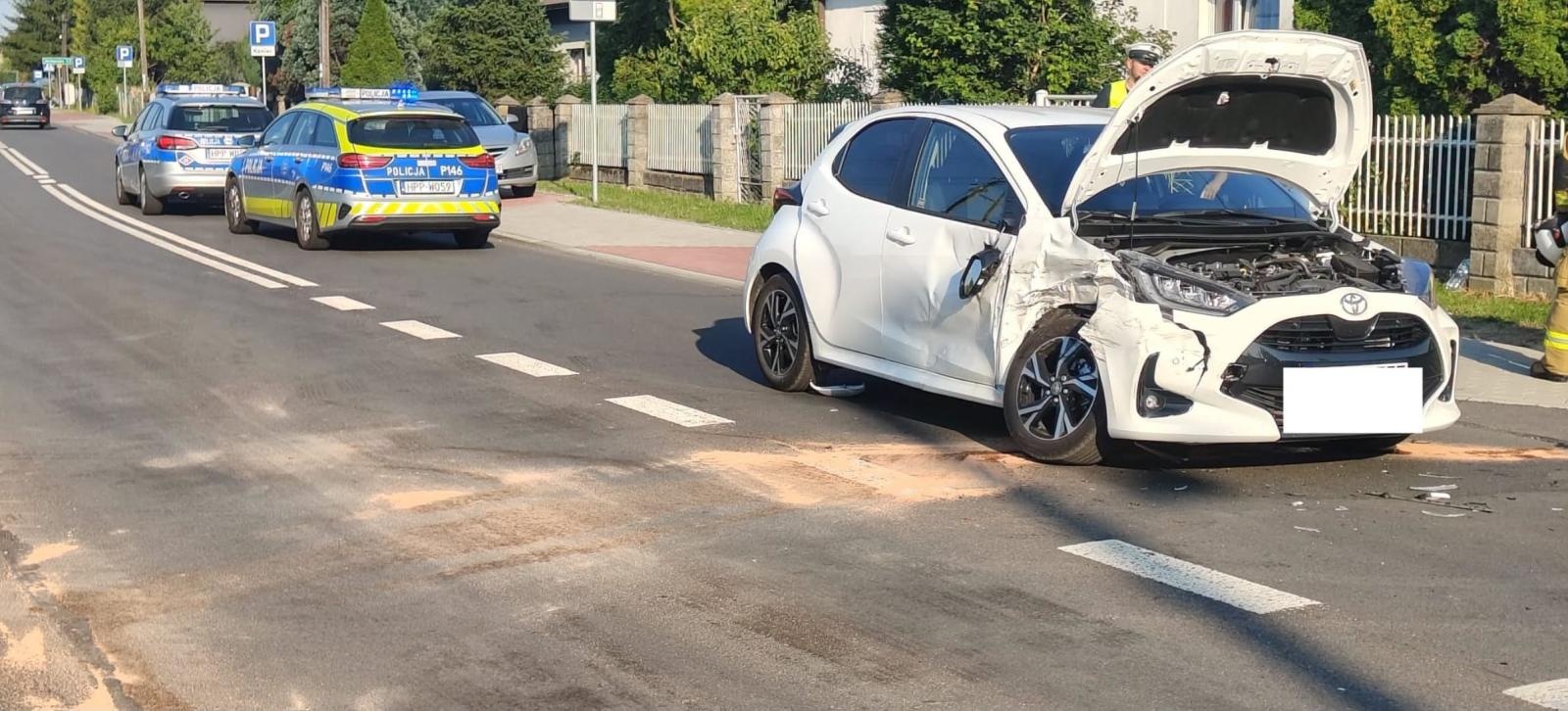 Zdjęcie w galerii na portalu naszwodzislaw.com: Dwie kolizje jednego dnia. Policja wskazuje ten sam błąd kierowców wiadomości z regionu