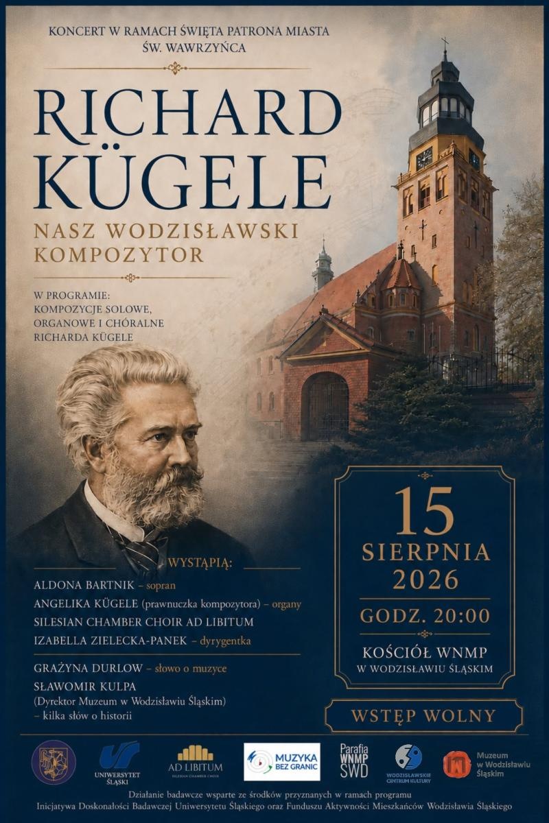 Zdjęcie w galerii na portalu naszwodzislaw.com: Już w niedzielę wielki koncert twórczości Richarda Kügelego wiadomości z regionu