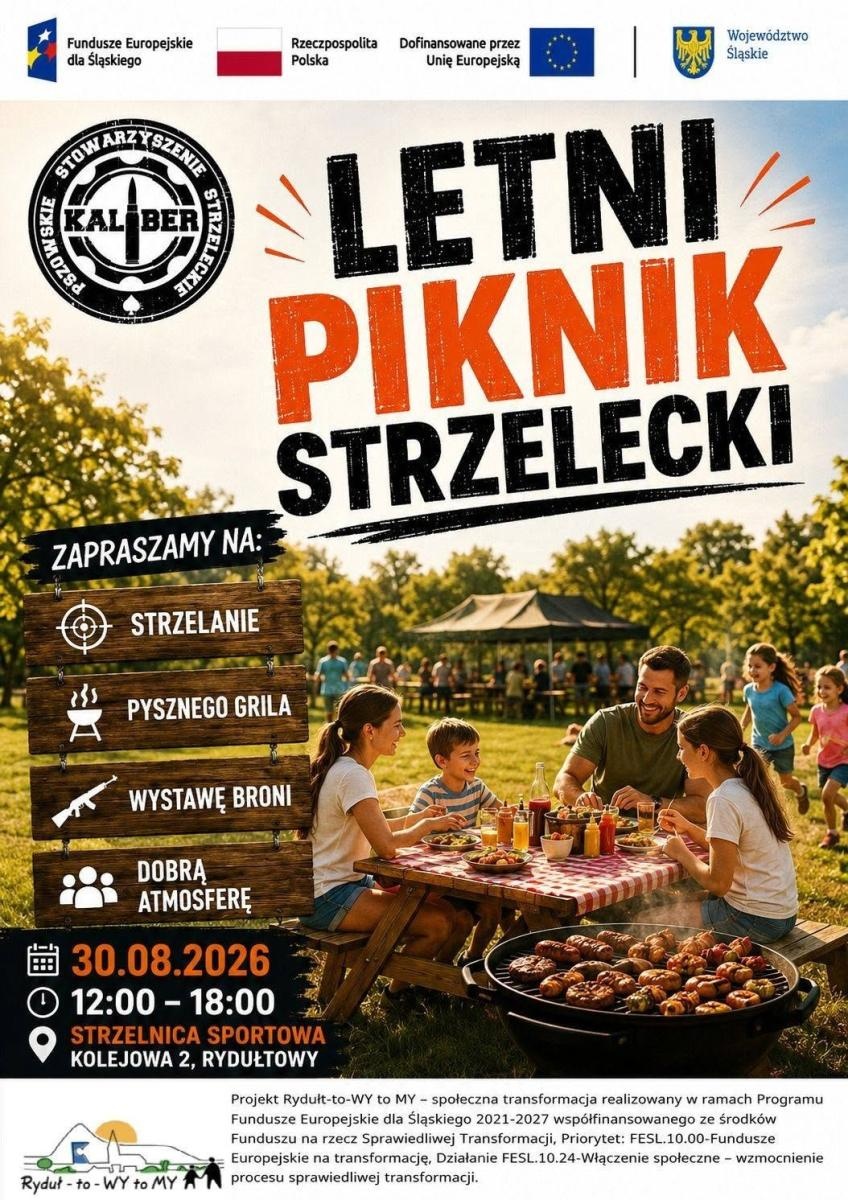 Zdjęcie w galerii na portalu naszwodzislaw.com: Letni Piknik Strzelecki w Rydułtowach. Strzelanie, grill i atrakcje dla całych rodzin wiadomości z regionu