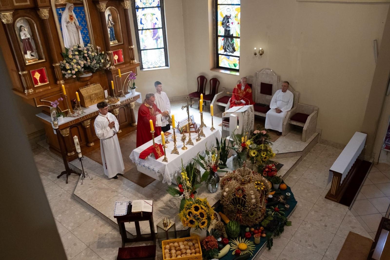 Zdjęcie w galerii na portalu naszwodzislaw.com: Korowód przejechał ulicami Radlina. Tak mieszkańcy świętowali dożynki [FOTO] wiadomości z regionu