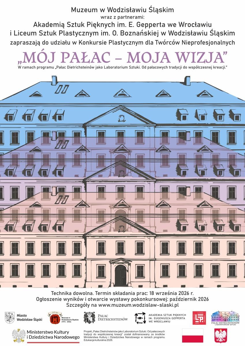 Zdjęcie w galerii na portalu naszwodzislaw.com: Pałac Dietrichsteinów oczami artystów-amatorów. Muzeum czeka na niezwykłe wizje wiadomości z regionu
