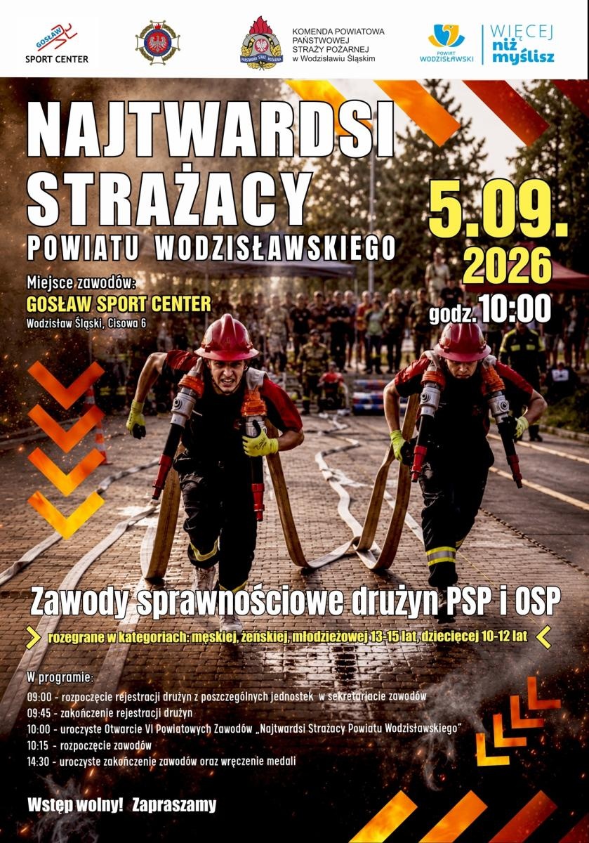 Zdjęcie w galerii na portalu naszwodzislaw.com: Najtwardsi strażacy ponownie staną do walki. W Wodzisławiu odbędą się powiatowe zawody wiadomości z regionu