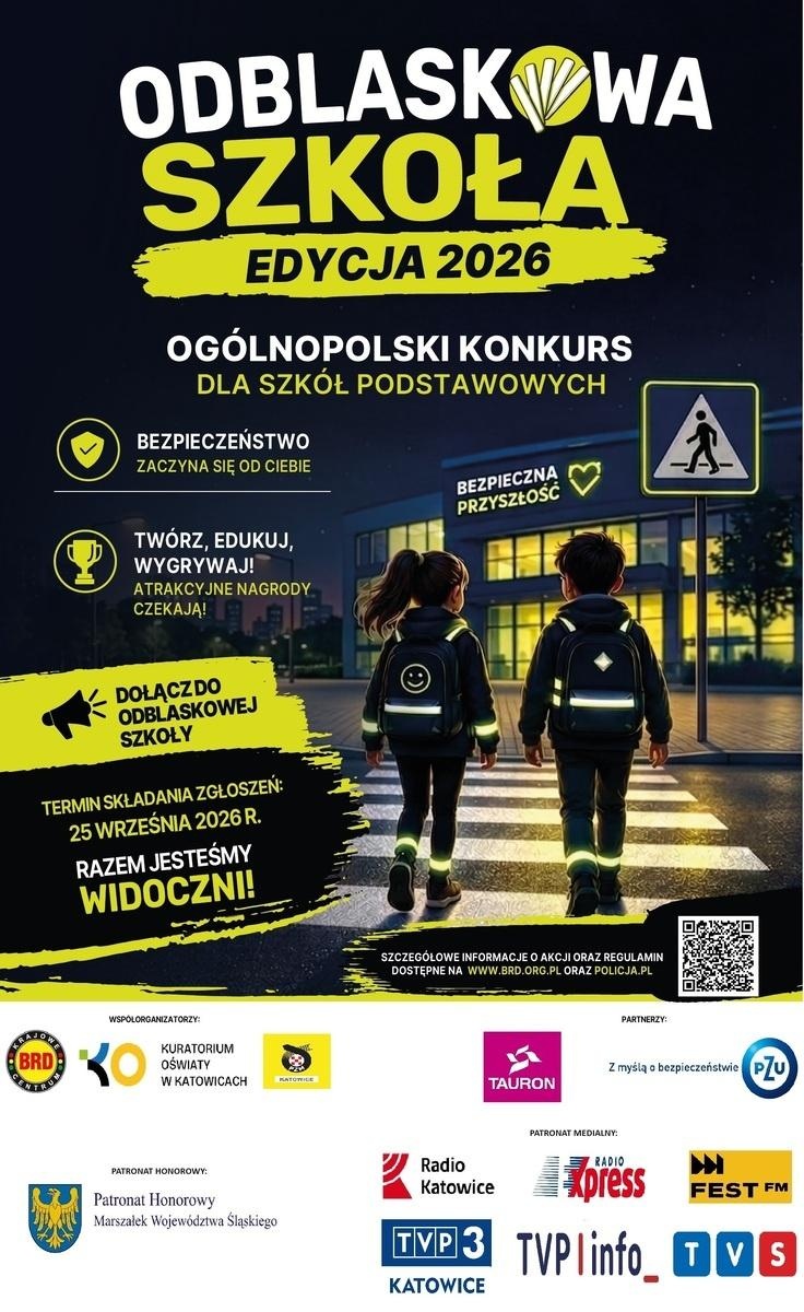 Zdjęcie w galerii na portalu naszwodzislaw.com: Odblaski, edukacja i bezpieczeństwo. Szkoły mogą dołączyć do ogólnopolskiego konkursu wiadomości z regionu