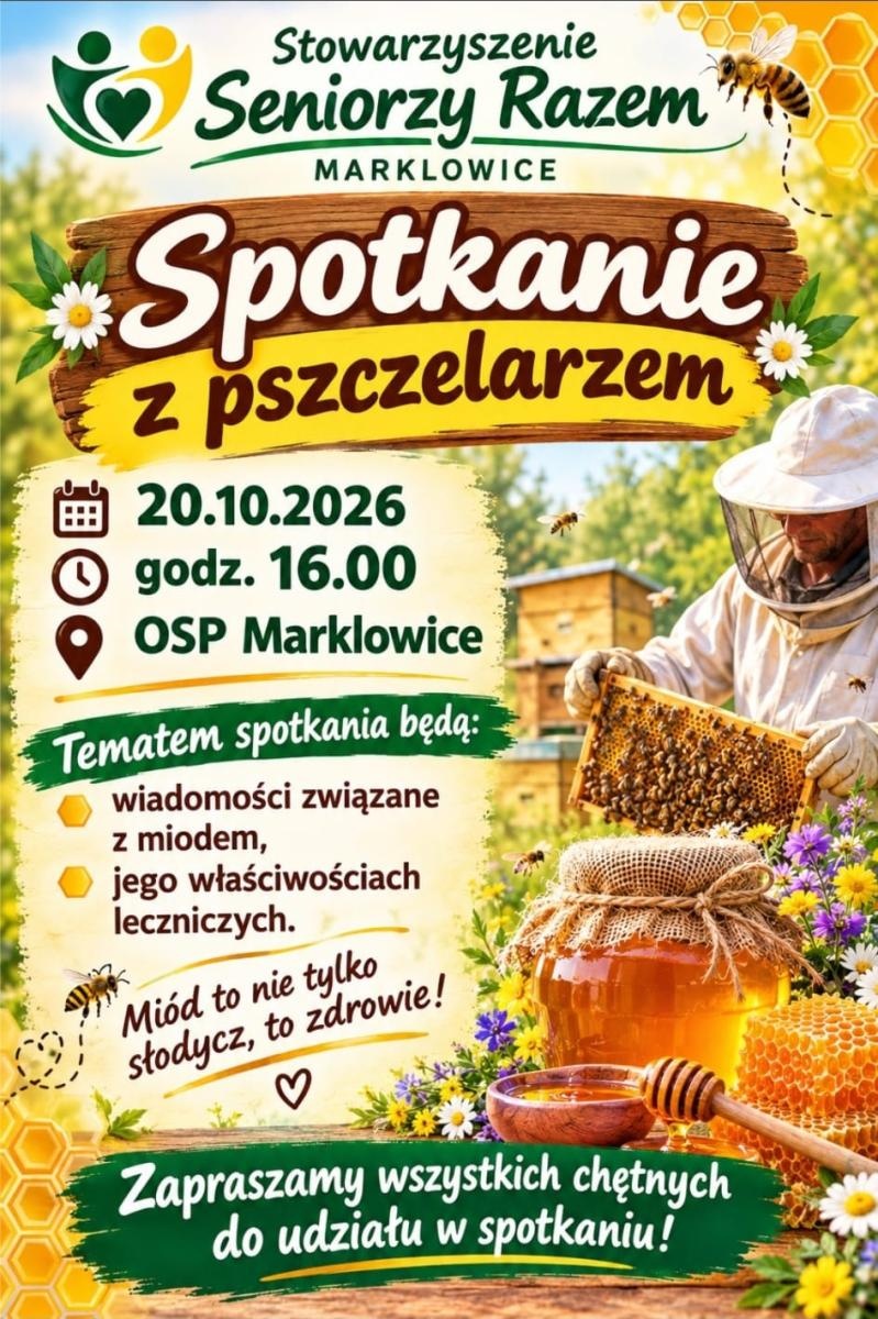 Zdjęcie w galerii na portalu naszwodzislaw.com: Jak powstaje miód i co warto o nim wiedzieć? Spotkanie z pszczelarzem w Marklowicach wiadomości z regionu