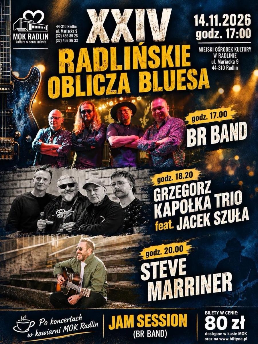 Zdjęcie w galerii na portalu naszwodzislaw.com: Bluesowy wieczór w Radlinie. Trzy koncerty i jam session w MOK wiadomości z regionu