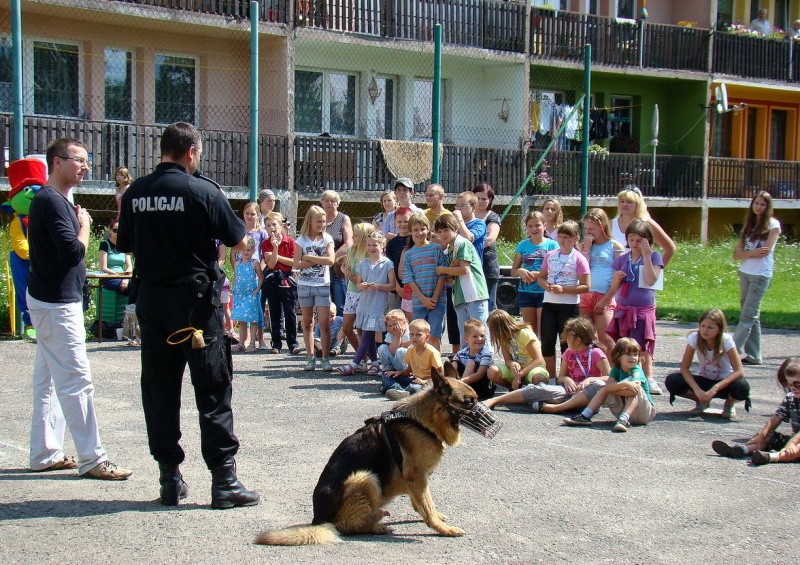 Zdjęcie w galerii na portalu naszwodzislaw.com: Sznupek i Toro z wizytą na Maju wiadomości z regionu