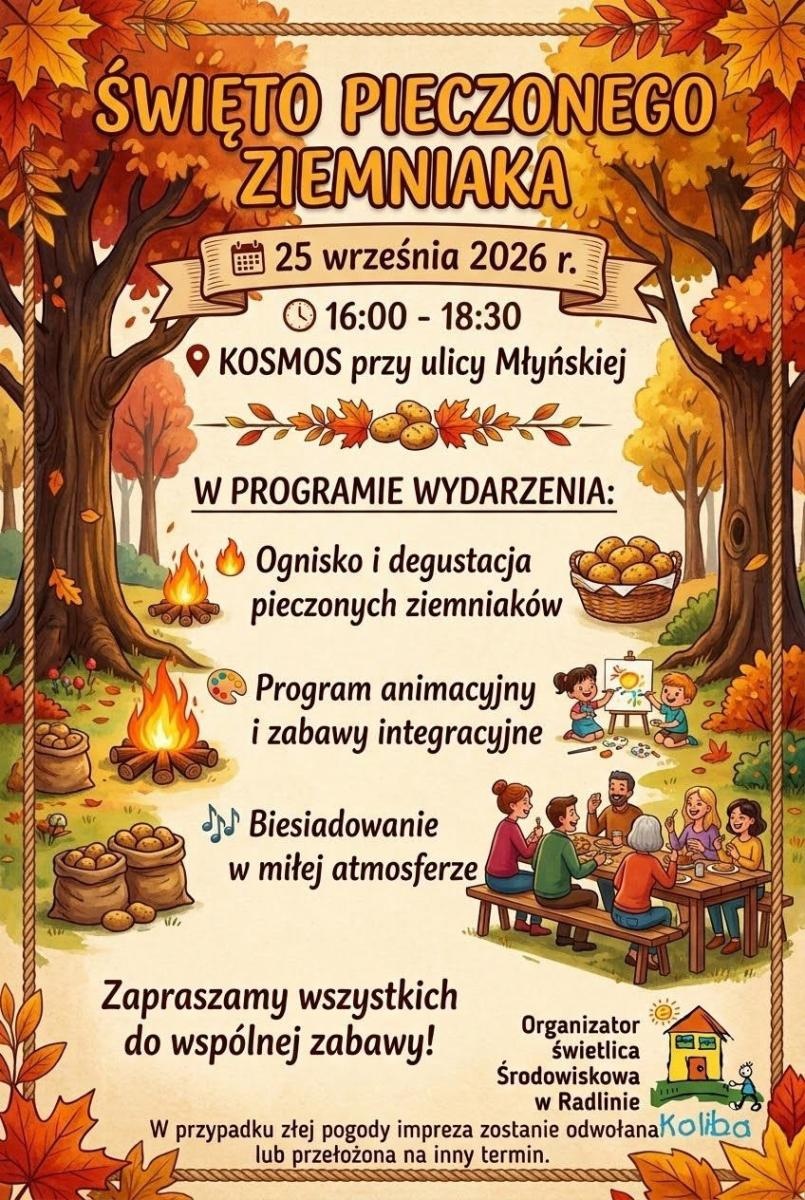 Zdjęcie w galerii na portalu naszwodzislaw.com: Święto Pieczonego Ziemniaka już w piątek. Będzie ognisko, zabawa i wspólne biesiadowanie wiadomości z regionu