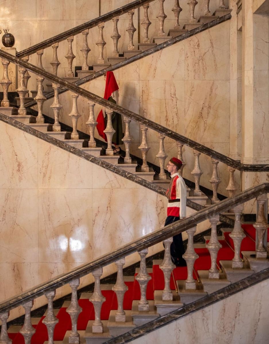 Zdjęcie w galerii na portalu naszwodzislaw.com: Śląska tradycja na wybiegu. Uczniowie z Rydułtów pokazali swoje niezwykłe kreacje w Katowicach wiadomości z regionu