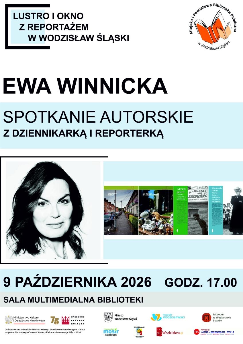 Zdjęcie w galerii na portalu naszwodzislaw.com: Jesienny maraton z reportażem w Wodzisławiu Śląskim. Przed nami spotkania z Kopińską i Winnicką! wiadomości z regionu