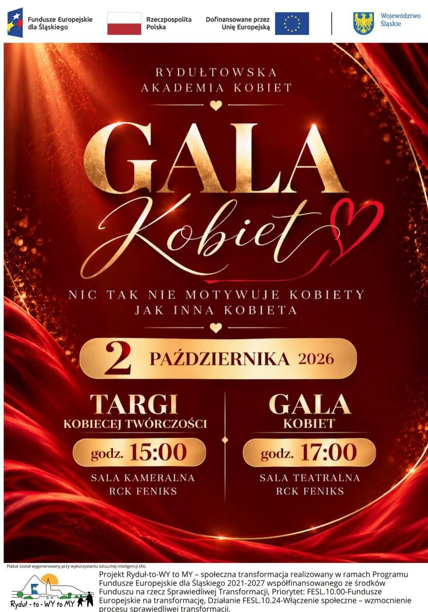 Zdjęcie w galerii na portalu naszwodzislaw.com: Rydułtowska Gala Kobiet już jutro. Targi, wystawy, rozmowy i historie kobiet wiadomości z regionu
