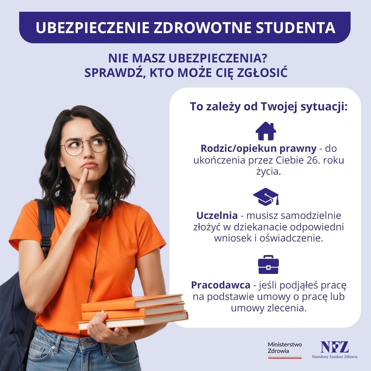Zdjęcie w galerii na portalu naszwodzislaw.com: NFZ przypomina: studencie, sprawdź swoje ubezpieczenie zdrowotne wiadomości z regionu