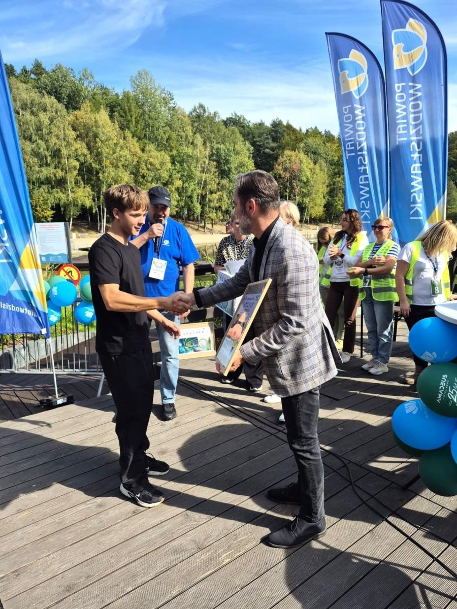 Zdjęcie w galerii na portalu naszwodzislaw.com: Blisko 300 uczniów ruszyło na trasę. Powiat Express opanował wodzisławski Balaton wiadomości z regionu