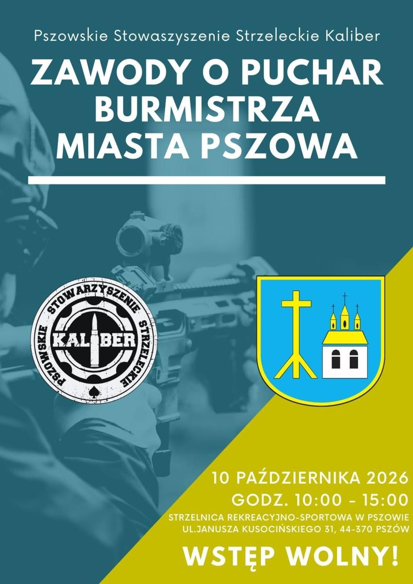 Zdjęcie w galerii na portalu naszwodzislaw.com: Cel, skupienie i rywalizacja. W Pszowie odbędą się zawody strzeleckie wiadomości z regionu