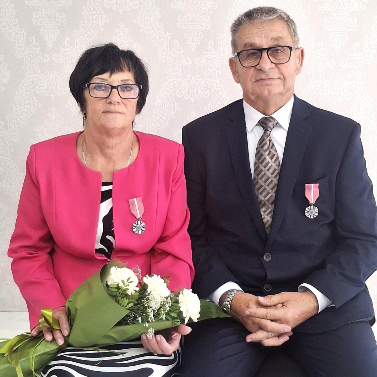 Zdjęcie w galerii na portalu naszwodzislaw.com: 50 lat razem. W Czyżowicach uhonorowano małżeństwa z gminy Gorzyce wiadomości z regionu