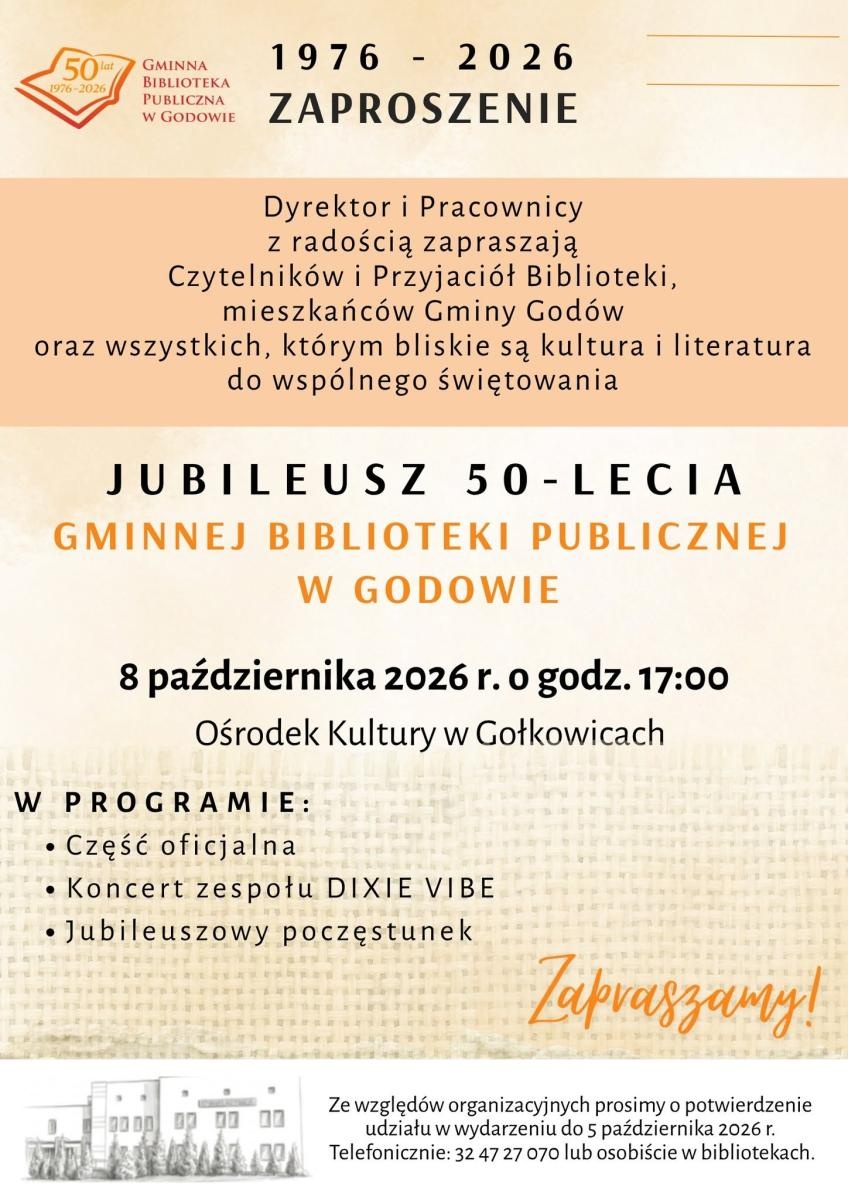 Zdjęcie w galerii na portalu naszwodzislaw.com: Biblioteka w Godowie ma już 50 lat wiadomości z regionu
