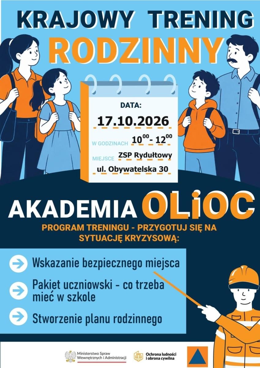 Zdjęcie w galerii na portalu naszwodzislaw.com: Jak przygotować rodzinę na sytuację kryzysową? W Rydułtowach odbędzie się specjalny trening wiadomości z regionu