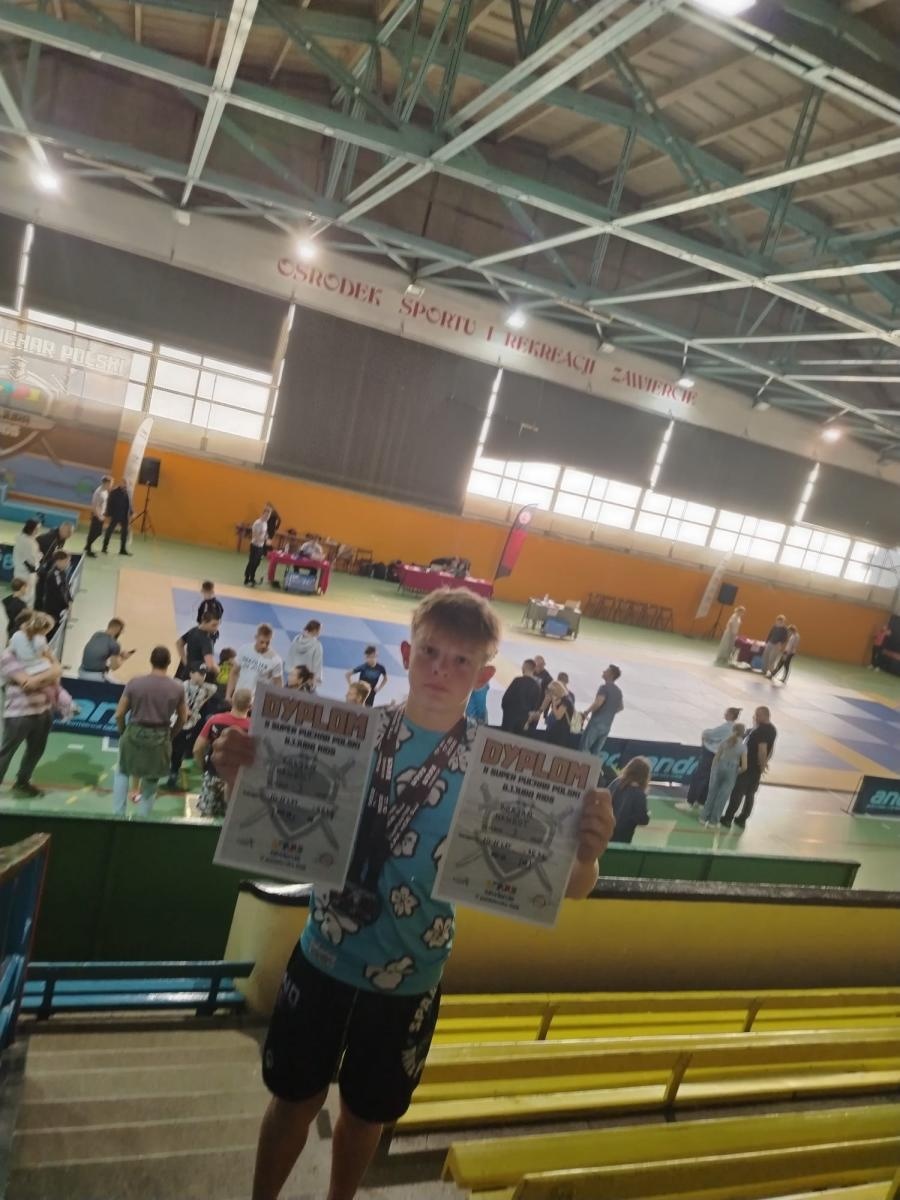 Zdjęcie w galerii na portalu naszwodzislaw.com: Pięć medali dla Octagon Team! Brajan Nawrot dwukrotnie na najwyższym stopniu podium wiadomości z regionu