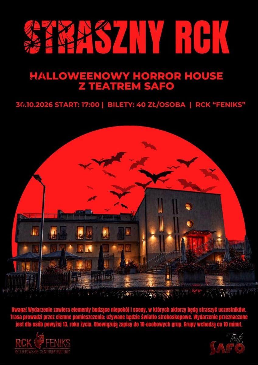 Zdjęcie w galerii na portalu naszwodzislaw.com: Teatr SAFO zamieni RCK w horror house. Odważysz się wejść do środka? wiadomości z regionu