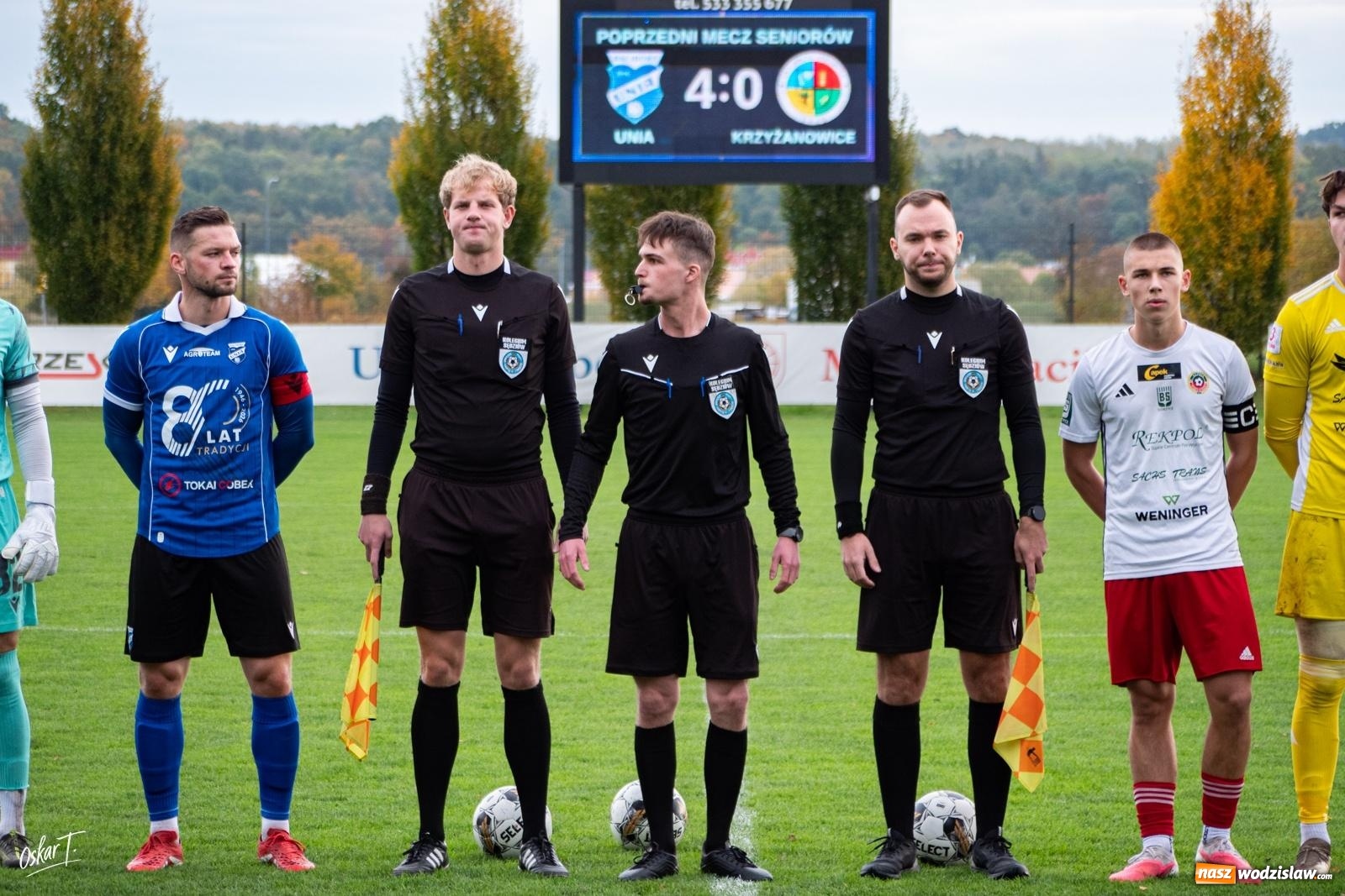 Zdjęcie w galerii na portalu naszwodzislaw.com: Sędzia temperował ich zapędy kartkami, Racibórz golami. Unia Racibórz wygrywa derby z imienniczką [FOTO] wiadomości z regionu
