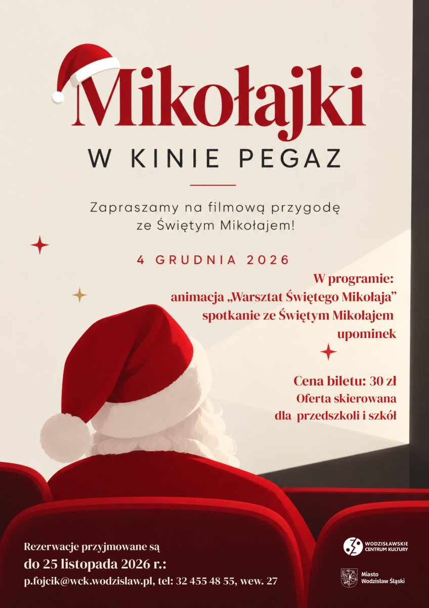 Zdjęcie w galerii na portalu naszwodzislaw.com: Mikołajki w Kinie Pegaz - zapraszamy przedszkola i szkoły na filmową przygodę wiadomości z regionu