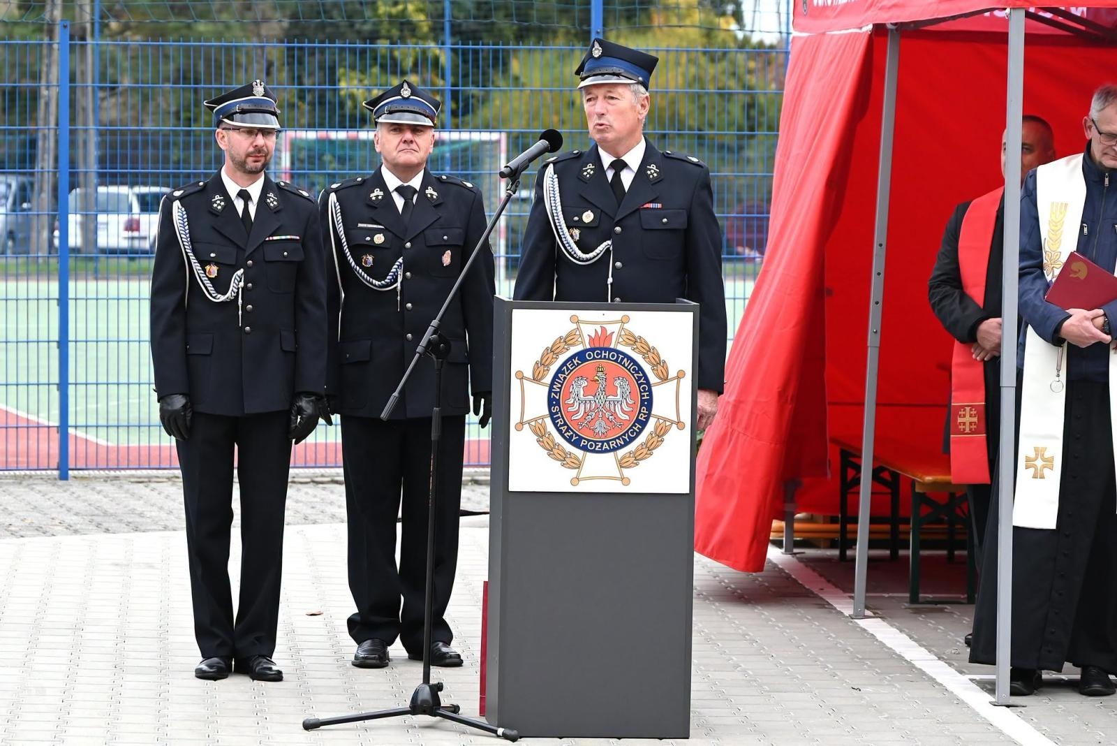 Zdjęcie w galerii na portalu naszwodzislaw.com: Nowy wóz strażacki dla OSP Gołkowice. Wiadomo, ile kosztował i kto dołożył pieniądze wiadomości z regionu
