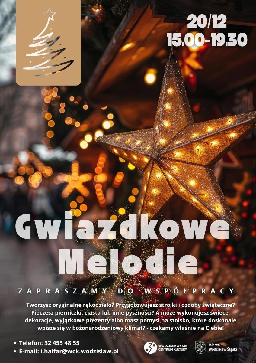 Zdjęcie w galerii na portalu naszwodzislaw.com: Świąteczne stoiska, koncert i mapping. Wodzisław szykuje Gwiazdkowe Melodie wiadomości z regionu