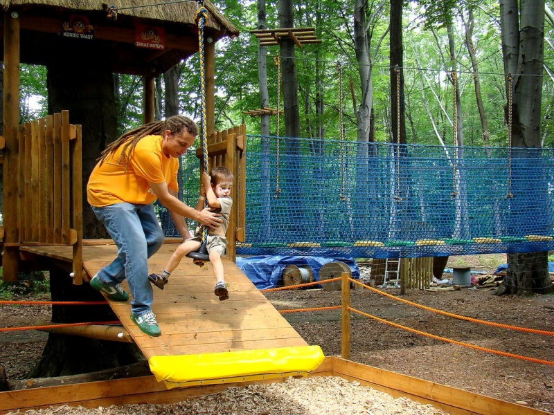 Zdjęcie w galerii na portalu naszwodzislaw.com: Tam można przeżyć leśną przygodę wiadomości z regionu