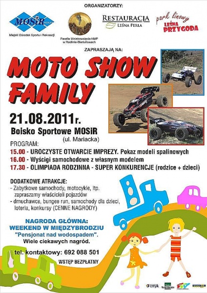 Zdjęcie w galerii na portalu naszwodzislaw.com: Moto Show Family - będzie dym! wiadomości z regionu