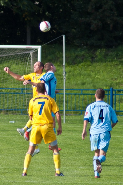 Zdjęcie w galerii na portalu naszwodzislaw.com: Polonia Marklowice pokonała Unię  wiadomości z regionu