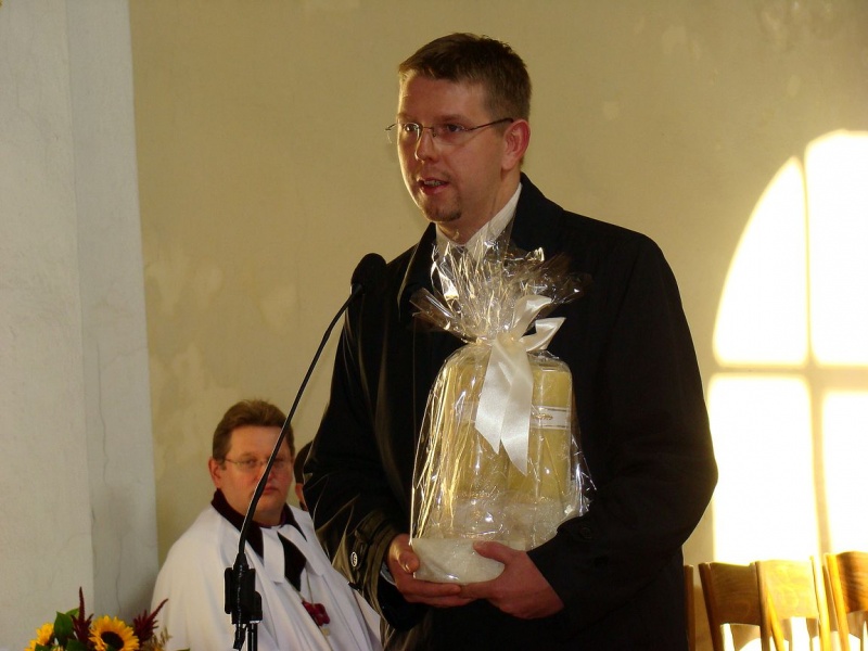 Zdjęcie w galerii na portalu naszwodzislaw.com: Mają ołtarz i ambonę ze Stawiszyna wiadomości z regionu