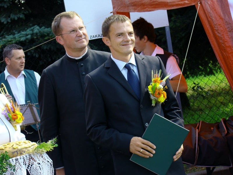 Zdjęcie w galerii na portalu naszwodzislaw.com: W Radlinie dziękowali za plony wiadomości z regionu