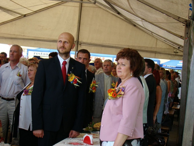 Zdjęcie w galerii na portalu naszwodzislaw.com: W Radlinie dziękowali za plony wiadomości z regionu