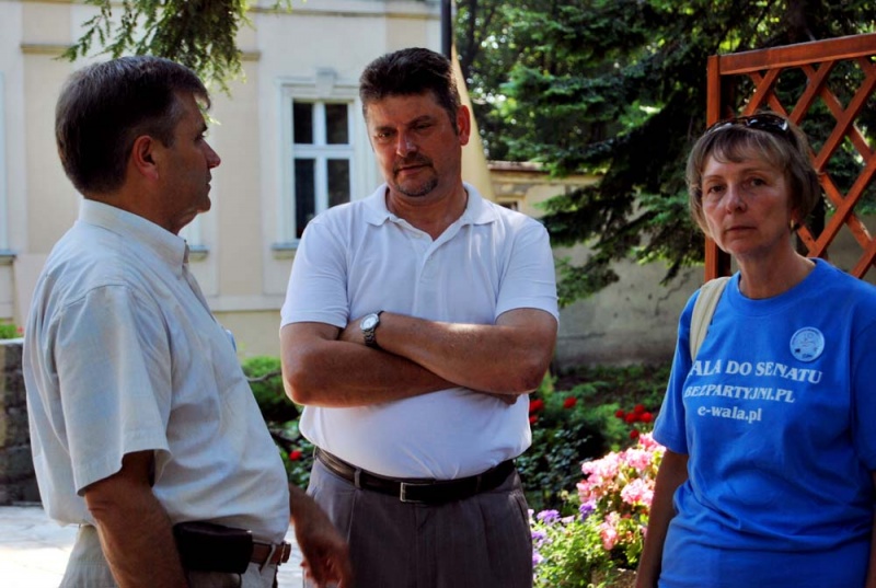 Zdjęcie w galerii na portalu naszwodzislaw.com: Miting wodniacki w Chałupkach wiadomości z regionu