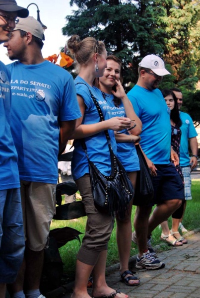 Zdjęcie w galerii na portalu naszwodzislaw.com: Miting wodniacki w Chałupkach wiadomości z regionu