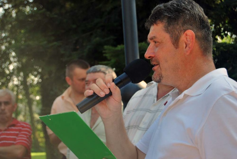 Zdjęcie w galerii na portalu naszwodzislaw.com: Miting wodniacki w Chałupkach wiadomości z regionu