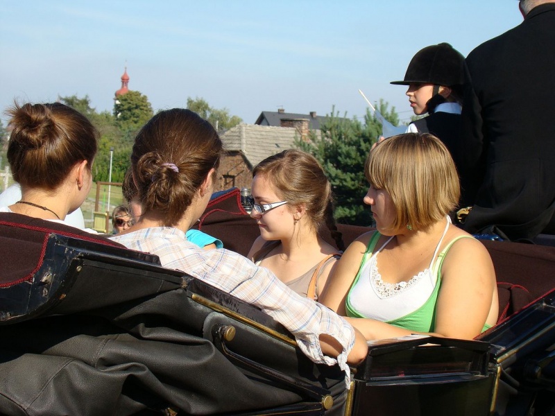 Zdjęcie w galerii na portalu naszwodzislaw.com: Każdy mógł przejechać się bryczką wiadomości z regionu