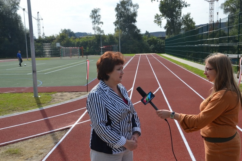 Zdjęcie w galerii na portalu naszwodzislaw.com: Nowe boisko w mieście olimpijczyków wiadomości z regionu