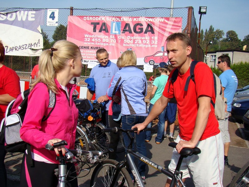 Zdjęcie w galerii na portalu naszwodzislaw.com: Rodzinnie na trasie rajdu rowerowego wiadomości z regionu