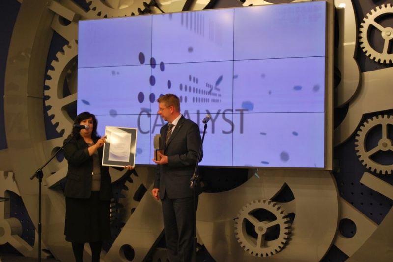 Zdjęcie w galerii na portalu naszwodzislaw.com: Debiut Wodzisławia na giełdzie wiadomości z regionu