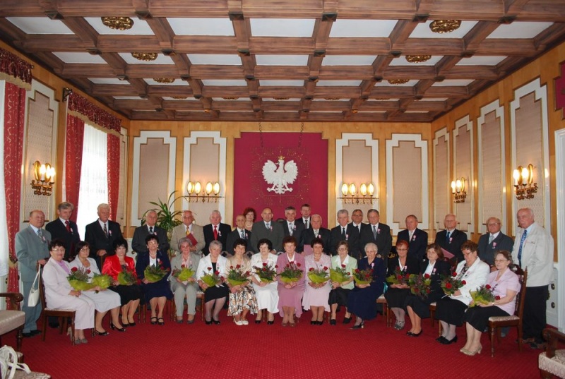 Zdjęcie w galerii na portalu naszwodzislaw.com: 31 par świętowało złote gody wiadomości z regionu