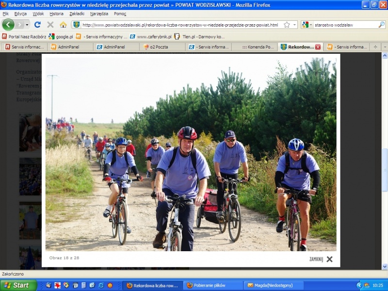 Zdjęcie w galerii na portalu naszwodzislaw.com: Rekord pobity, ścigało się 400 osób  wiadomości z regionu