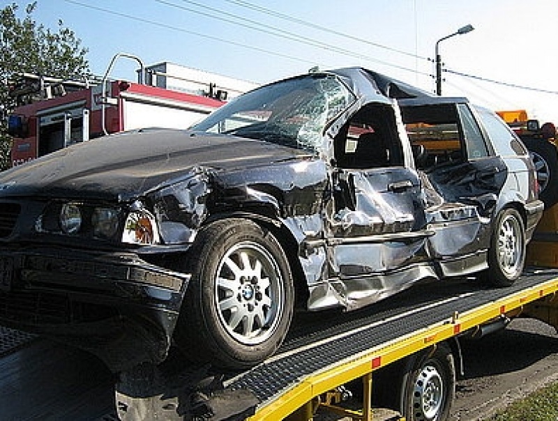 Zdjęcie w galerii na portalu naszwodzislaw.com: Helikopter pomógł przy wypadku w Pszowie wiadomości z regionu